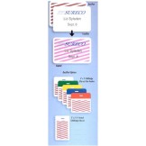 Self Expiring Direct Thermal 1 Day Blank Badges - 1,000 pack